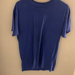 Blue hanes t-shirt